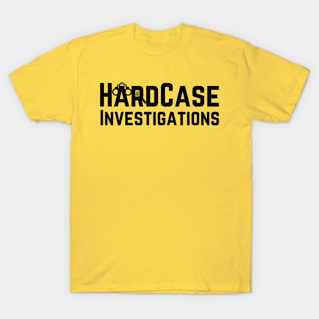 Hardcase Investigations T-Shirt by Asher Black